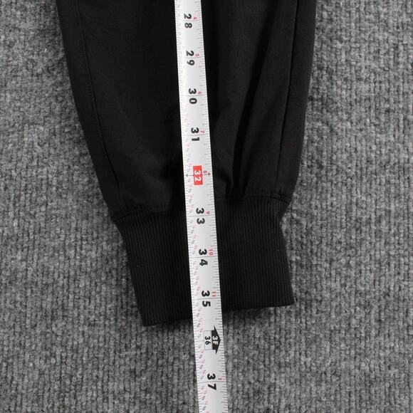 Alo Yoga Jogger Mens Small Co-Op 7/8 Pant Stretch Sweatpants Drawstring Black - Picture 14 of 15